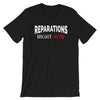 Reparations Right NOW ✊🏿✊🏾✊🏽Unisex CLASSIC T-Shirt