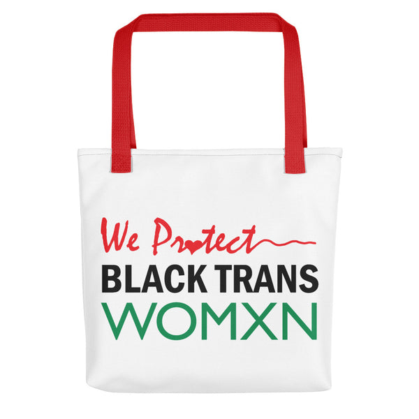 WE PR❤️TECT BLACK TRANS WOMXN Tote Bag