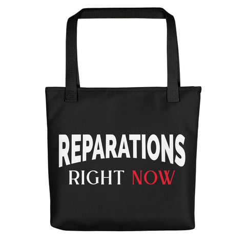 Reparations Right NOW ✊🏿✊🏾✊🏽Tote Bag