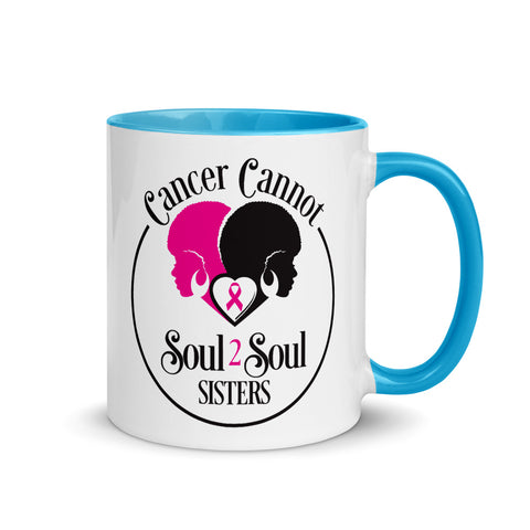 Cancer Cannot 💗Mugs with Color Inside