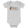 Black Breastfeeding: The HEALTHY Chocolate Milk Infant/Baby Onesie