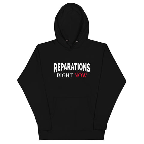 Reparations Right NOW ✊🏿✊🏾✊🏽Unisex Hoodie