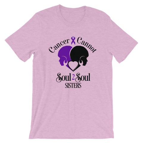 Cancer Cannot 💜Lavender = Survivors of ALL Cancers 💜Unisex CLASSIC T-Shirt