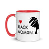 I ❤️Black Womxn Mugs with Color Inside