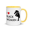 I ❤️Black Womxn Mugs with Color Inside